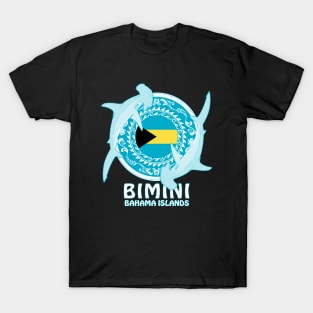 Hammerhead Shark Diving Bimini T-Shirt